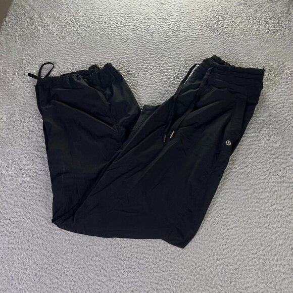 Lululemon Dance Studio Pants Womens 6 Black Full Length Athleisure Preppy - Picture 1 of 12
